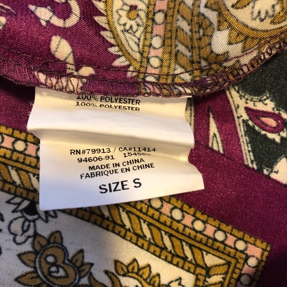 Motherhood Maternity mixed paisley polyester top - Picture 4 of 5